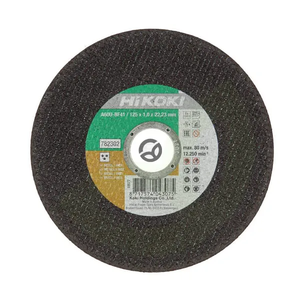 Rezalni disk iz nerjavečega jekla 125x1mm - Hikoki 782302