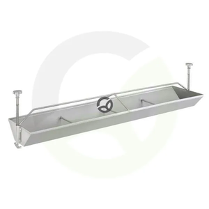 Korito za pujske, 150 cm, inox - Monoflo 10057150