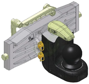 Vlečna kljuka 80 mm - Walterscheid 8002586