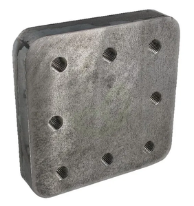 Privarljiva montažna plošča 110x100mm 8x M16 - Bernhofer Gesenkschmiede 80000616