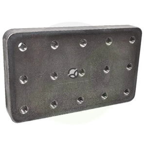 Privarljiva montažna plošča 145x145mm 15x M20 - Walterscheid 8004959