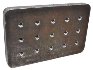 Privarljiva montažna plošča 100X110mm 15x M16 - Walterscheid 8004918