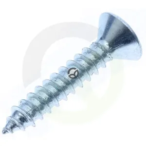 Vgrezni samorezni vijak s križno zarezo - 4.8x25mm - PZ2 - DIN 7982C 