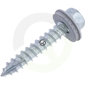 6-robi samorezni vijak s prirobnico - 6.5x38mm - 10mm - DIN 7976 