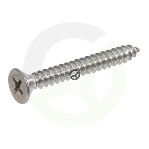 Vgrezni samorezni vijak s križno zarezo - 5.5x50mm - PZ3 - inox - DIN 7982C 