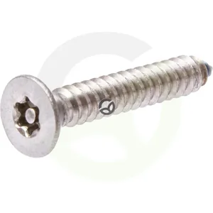 Vgrezni samorezni vijak s križno zarezo - 6.3x38mm - TX30 - inox - DIN 7982C 