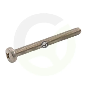 Vijak z ovalno glavo s križno zarezo - M3x40 - inox A2 - DIN7985 