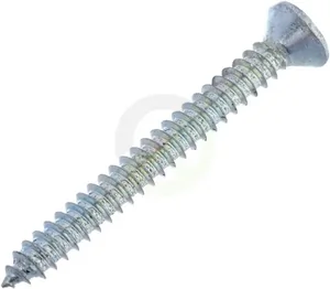 Vgrezni samorezni vijak s križno zarezo - 4.8x45mm - PZ2 - DIN 7982C 
