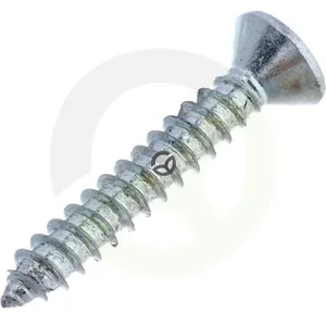 Vgrezni samorezni vijak s križno zarezo - 2.9x19mm - PZ1 - DIN 7982C 