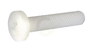 Vijak z ovalno glavo s križno zarezo - M6x30 - najlon 6.6 - DIN7985 