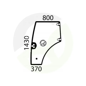 Levo okno vrat - Kramp 84396396N