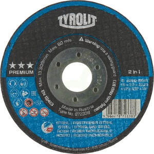 Rezalni disk Premium st-SS 115x2.5 - Tyrolit 872338