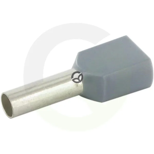 Pokrov konca kabla siv - 4 mm² (100x) - Klauke 87412