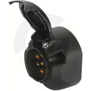Vtičnica K 18 7-polna DIN/ISO 1724 kositrno bronasta - Hella 8JB001943001