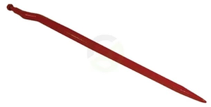 Lomljena špica 43mm zvezdast profil 36x950mm - špičasta konica z M22x1.5mm matico - rdeča - Fella 121087