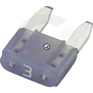 Varovalka Mini - 3A - dolžina 10,9mm - vijolična - paket 50x - Hella 8JS728596101