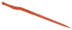 Lomljena špica 43mm zvezdast profil 40x925mm - špičasta konica z M27x1.5mm matico - rdeča - 122810