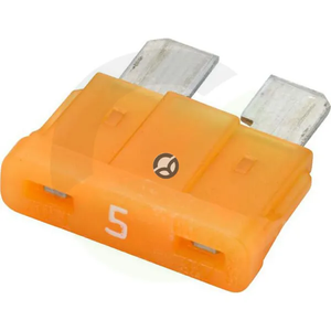 Varovalka - ploščata - 12V 5A - dolžina 18,8mm - bež - paket 10x - Hella 8JS711683072