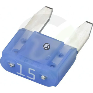 Varovalka Mini 15A dolžina 10,9mm modra paket 50x - Hella 8JS728596151