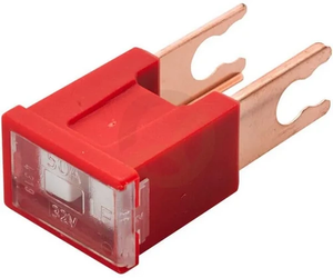 Varovalka Pal 50A - dolžina 15mm - rdeča - paket 1x - Hella 8JS740026251