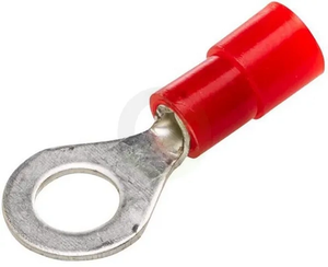 Očesni konektor - rdeč - 0,5-1,5 mm² Ø5,3 mm serija A - blister (100x) - Hella 8KW178042022