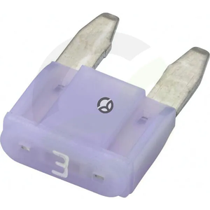 Varovalka Mini - 32V 3A - dolžina 16,3 mm - vijolična - paket 10x - Hella 8JS728596182
