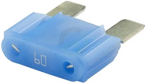 Varovalka Maxi - 60A - dolžina 34,1mm - modra - paket 10x - Hella 8JS728595171