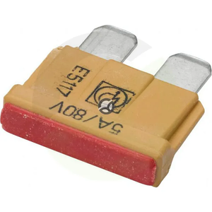 Varovalka Maxi - 80V 5A - dolžina 19,7mm - bež - paket 10x - Hella 8JS711683212