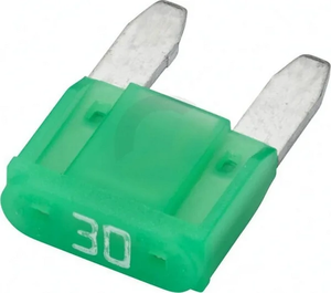 Varovalka Mini - 32V 30A - dolžina 16,3 mm - zelena - paket 10x - Hella 8JS728596252