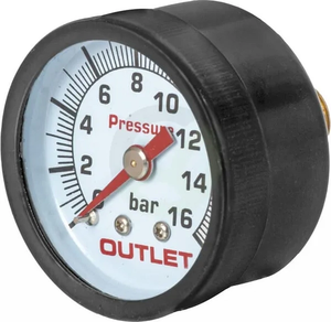 Manometer ø40 1/4