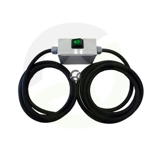 Električni napajalni vod s stikalom, 12 V, 16 A, 3 m + 2 m kabla, zaščitni razred IP 65 - Agrotop 14789