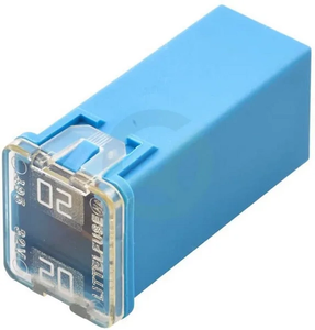 Varovalka Pal 20A - dolžina 23,1mm - modra - paket 1x - Hella 8JS740026401