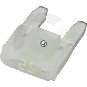 Varovalka Mini - 32V 25A - dolžina 16,3 mm - bela - paket 10x - Hella 8JS728596242
