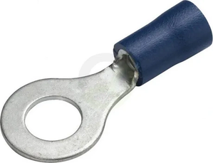 Očesni konektor - moder - 1,5-2,5 mm² Ø6,5 mm Serija A - blister (12x) - Hella 8KW044039812