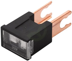 Varovalka Pal 80A - dolžina 15mm - črna - paket 1x - Hella 8JS740026221