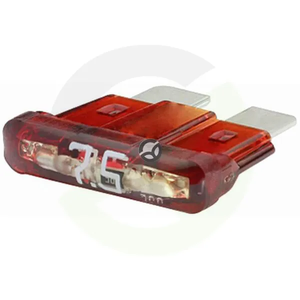 Varovalka ploščata 12V 7,5A dolžina 18,8mm rjava paket 10x - Hella 8JS711683082