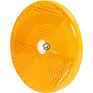 Plastični odsevnik - oranžni Ø 60mm - Hella 8RA002014251