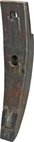Lemežna špica 350x80x30 mm, kaljen, ukrivljen, 1 luknja - Kramp 915776KR