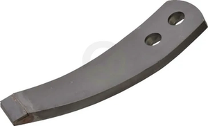 Lemežna špica 270x80x20 mm, kaljena, ukrivljena, 2 luknji - Kramp 9762500270CKR