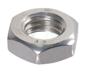 6-roba matica nizki profil - DIN936 M12x1.75 - inox A2 