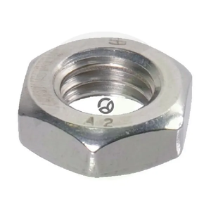 6-roba matica nizki profil - DIN936 M10x1.50 - inox A2 