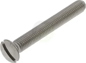 Vgrezni vijak z ravno zarezo - DIN964 M5x40 - inox A2 