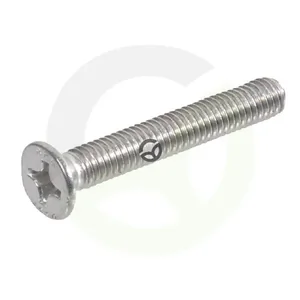 Vgrezni vijak s križno zarezo - DIN965 M6x50 - inox A2 