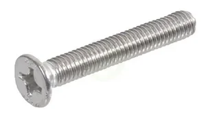 Vgrezni vijak s križno zarezo - DIN965 M6x25 - inox A2 