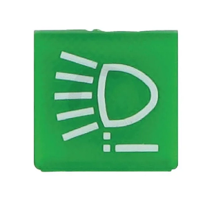 Simbol: sprednja luč - Hella 9XT713630421