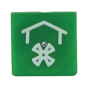 Simbol: ventilator na strehi - Hella 9XT713630681