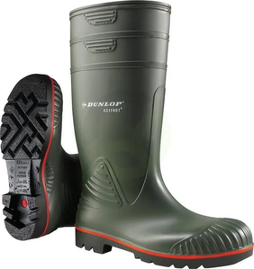 Zaščitni škornji zeleni - razred S5 - Wellingtons Acifort® Heavy Duty Dunlop