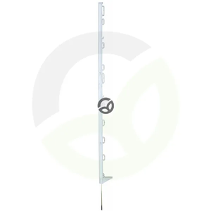 Stebriček za ograjo, polipropilen, Eco 90cm, bela inox (10x) - Farma 1666100FA