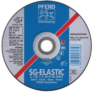 Brusni disk SG 125x4 - Pferd BD1254MPSG