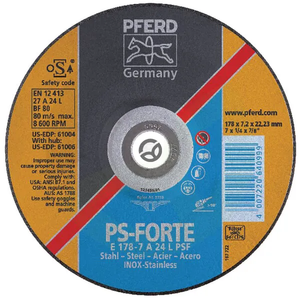 Brusni disk PS 125x7 - Pferd BD1257MP